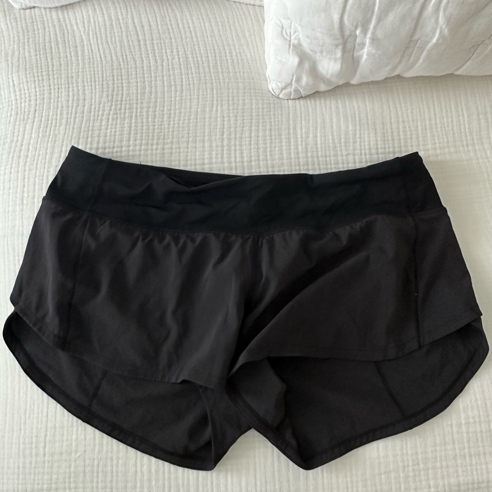 Lululemon running shorts (size 8). Barely worn!